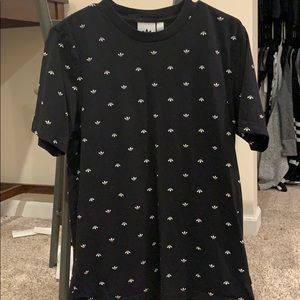 Mens Medium Adidas Shirt With Logos